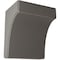 Ekena Millwork 5 1/4"W x 4"D x 6"H Clarksville Wood Vintage Decor Bracket, Reclaimed Grey BKTWD05X04X06CVGY - alternate 1